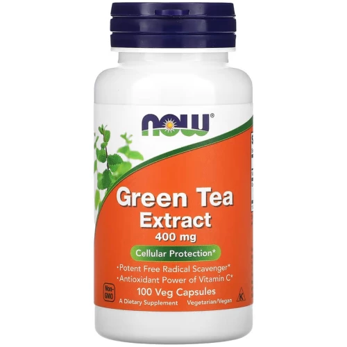 NOW - Green Tea Extract 400 mg - 100 kapsułek NOW - Green Tea Extract 400 mg - 100 kapsułek